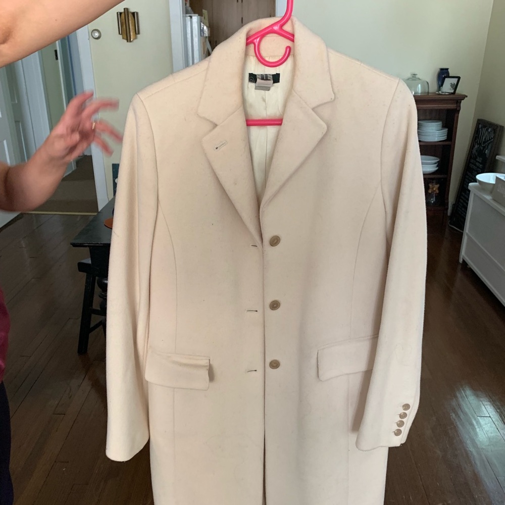 Wool j crew winter coat